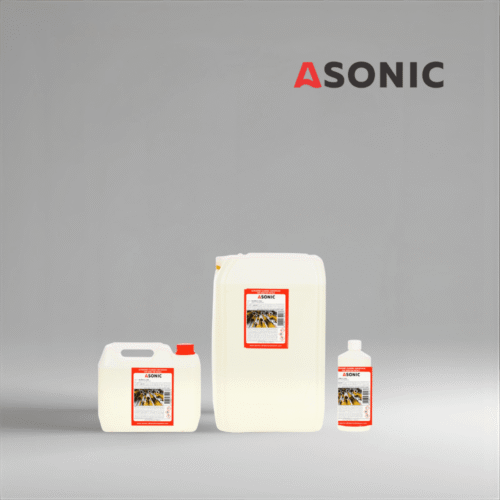 ASONIC AS-SENS ultrasonic sensitive detergent, safe solution for cleaning fragile tools, optics and medical devices.
