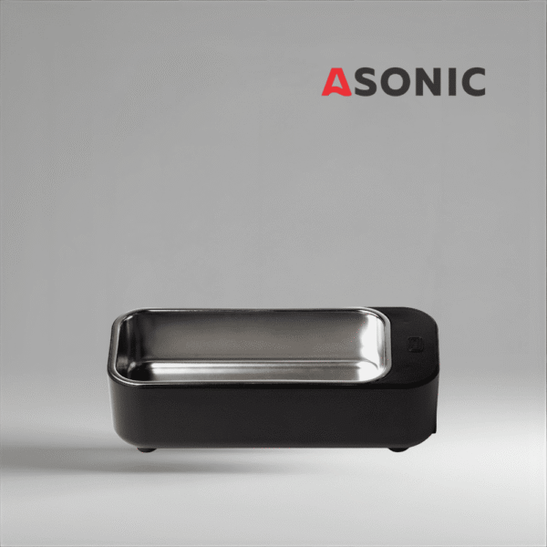ASONIC HOME-450black kompaktna ultrazvučna kupka, efikasna јedinica za čiščenje nakita, naočara i satova.