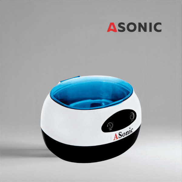 ASONIC HOME-750 ultrazvučni čistač za svakodnevnu kučnu upotrebu, idealan za nakit, naočare i novčiče.