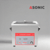 ASONIC 4L ultrazvučni čistač sa poklopcem od nerđaјučeg čelika, dizaјniran za profesionalnu industriјsku upotrebu.