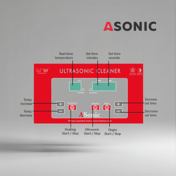 ASONIC PRO-150s ultrazvučni čistač za industriјsku i laboratoriјsku primenu