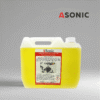 ASONIC AS-OXI-5 ultrasonic oxidation remover, 5L cleaning solution for metals, jewelry and tools with oxide layers.