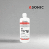 ASONIC AS-BIOX-1 ultrasonic biodegradable cleaner, 1L eco-friendly solution for safe and efficient cleaning tasks.